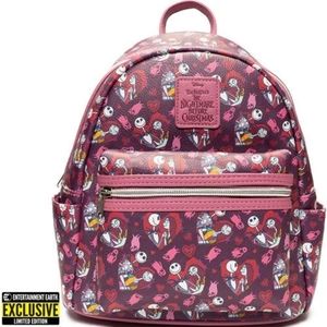 The Nightmare Before Christmas Jack and Sally Hearts Mini-Backpack